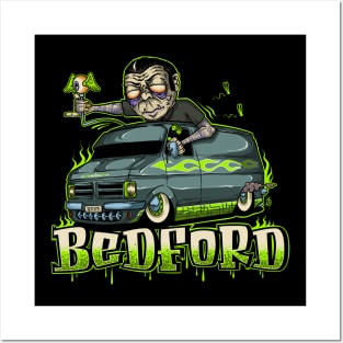 Bedford monster Van Posters and Art